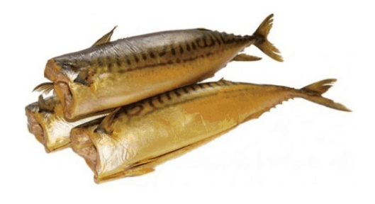 Скумбрія пряно-копчена обезголовлена перший сорт, 300-500г, ДСТУ 7813, 1 кг